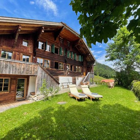 Alpen Charme - Chalet D'Hotes Et Spa Gsteig Ngoại thất bức ảnh