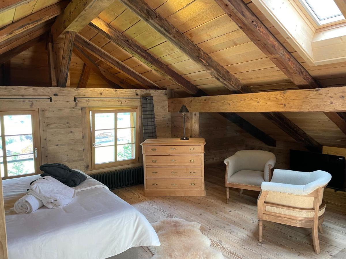 Alpen Charme - Chalet D'Hotes Et Spa Gsteig Ngoại thất bức ảnh