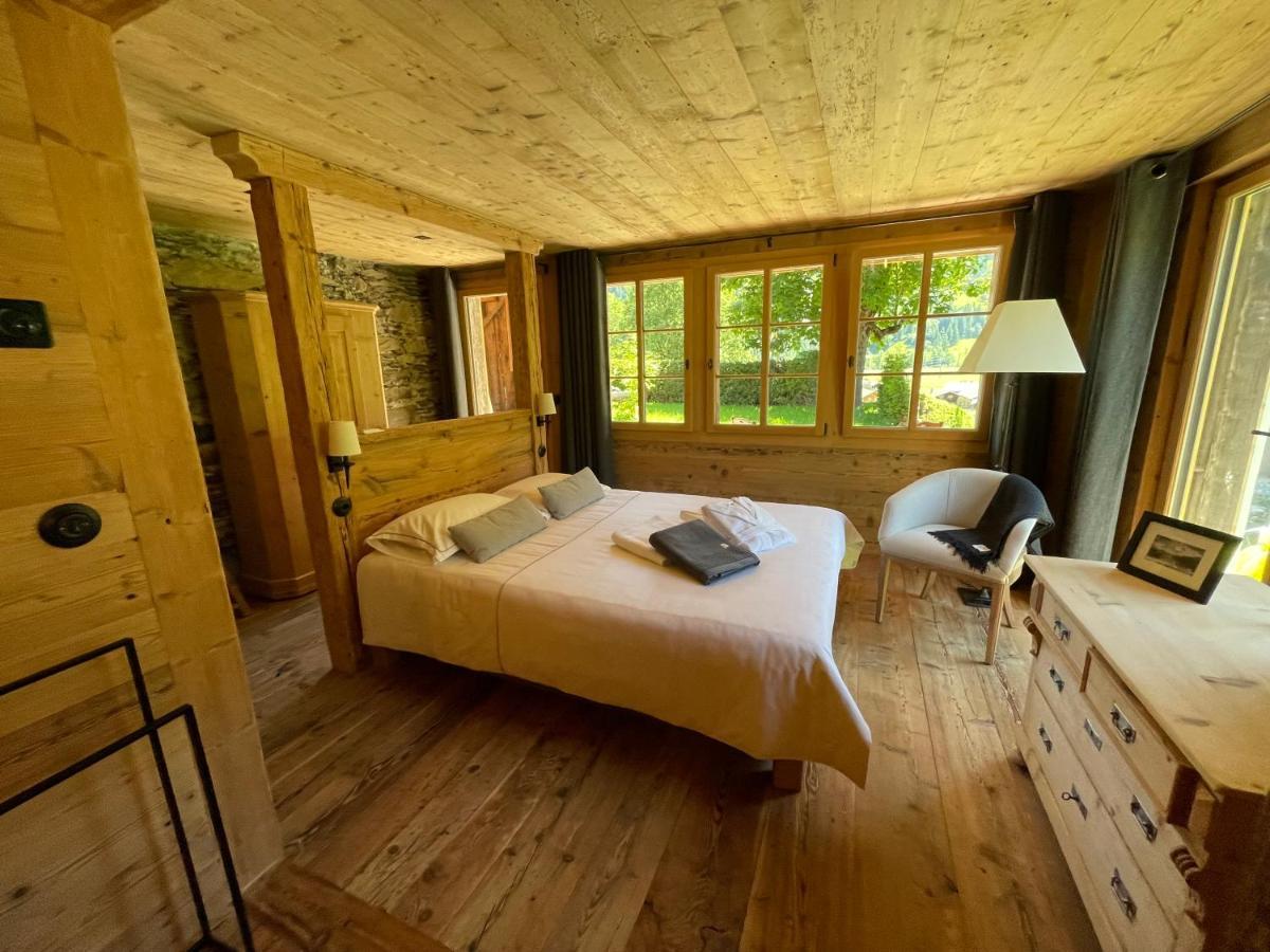 Alpen Charme - Chalet D'Hotes Et Spa Gsteig Ngoại thất bức ảnh